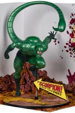 MARVEL SCORPION 1:10TH SCALE COLLECTIBLE (METALLIC) (AMAZING SPIDER-MAN #318) GOLD LABEL MCFARLANE TOYS