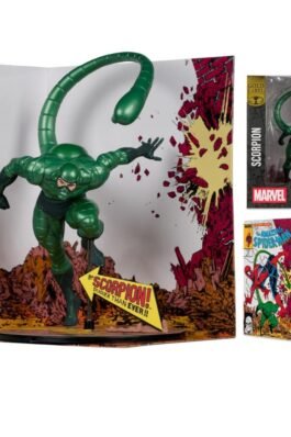 MARVEL SCORPION 1:10TH SCALE COLLECTIBLE (METALLIC) (AMAZING SPIDER-MAN #318) GOLD LABEL MCFARLANE TOYS