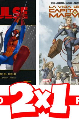 PACK 2X1 MARVE DELUXE THE PULSE 01 + LA VIDA DE LA CAPITANA MARVEL