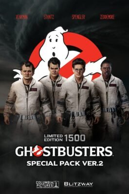 LOS CAZAFANTASMAS PACK DE 4 FIGURAS PREMIUM UMS VENKMAN, STANTZ, SPENGLER, ZEDDEMORE VER. 2 – CAZAFANTASMAS – 1/6 – BLITZWAY