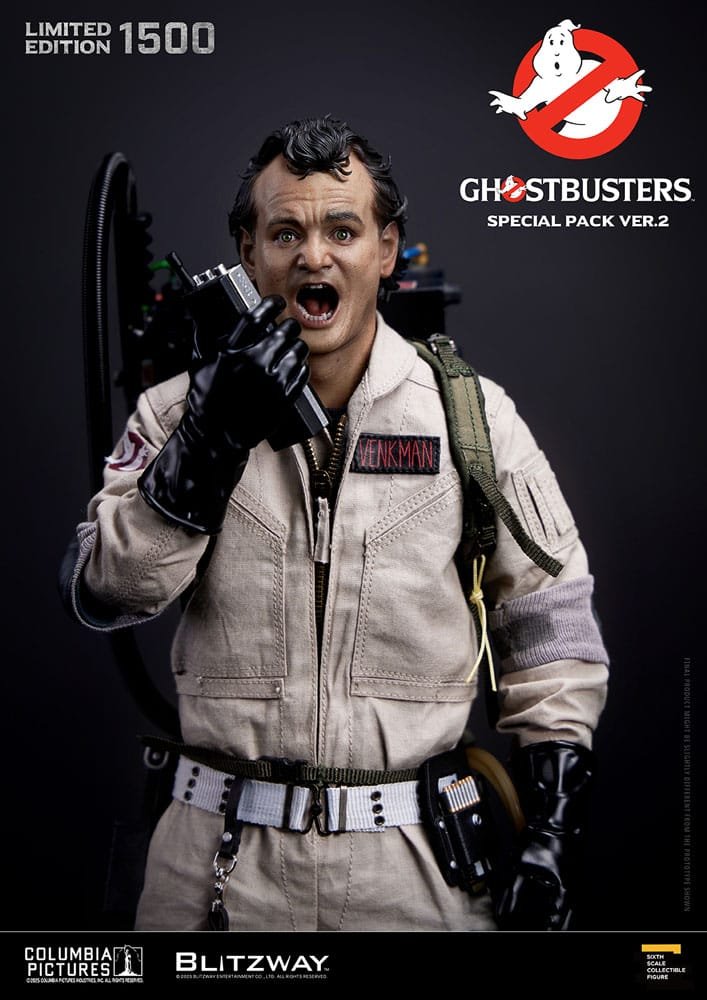 LOS CAZAFANTASMAS PACK DE 4 FIGURAS PREMIUM UMS VENKMAN, STANTZ, SPENGLER, ZEDDEMORE VER. 2 - CAZAFANTASMAS - 1/6 - BLITZWAY - Imagen 2