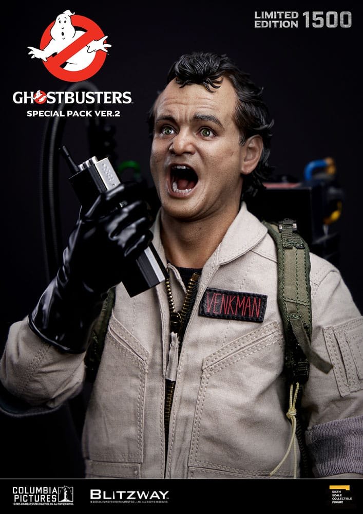 LOS CAZAFANTASMAS PACK DE 4 FIGURAS PREMIUM UMS VENKMAN, STANTZ, SPENGLER, ZEDDEMORE VER. 2 - CAZAFANTASMAS - 1/6 - BLITZWAY - Imagen 3