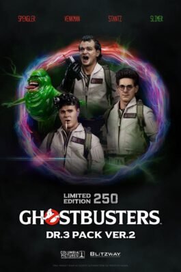 LOS CAZAFANTASMAS PACK DE 3 FIGURAS PREMIUM UMS VENKMAN, STANTZ, SPENGLER VER. 2 – CAZAFANTASMAS – 1/6 – BLITZWAY