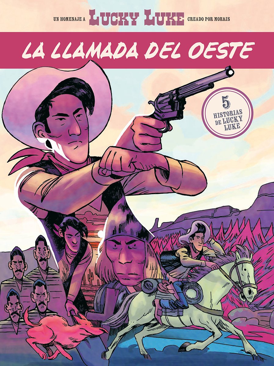 LA LLAMADA DEL OESTE. 5 HISTORIAS DE LUCKY LUKE