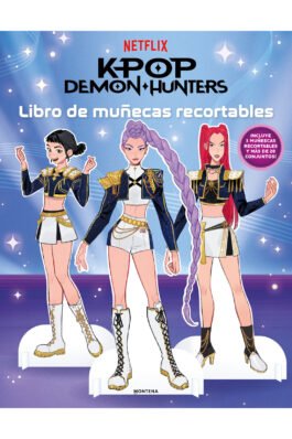 K-POP DEMON HUNTERS. LIBRO DE MUÑECAS RECORTABLES