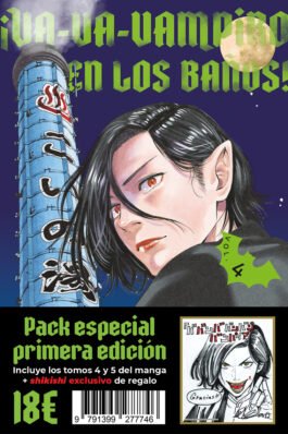 PACK ¡VA-VA-VAMPIRO EN LOS BAÑOS! VOL. 4 Y 5