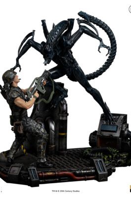 ALIEN XENOMORPH WARRIOR VS CORPORAL DWAYNE HICKS DELUXE – ALIEN 2 – ART SCALE 1/10 – IRON STUDIOS
