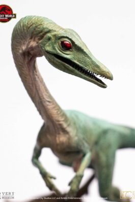 COMPSOGNATHUS BRONZE – JURASSIC PARK 2: EL MUNDO PERDIDO – 2/3 – ELITE CREATURE COLLECTIBLES