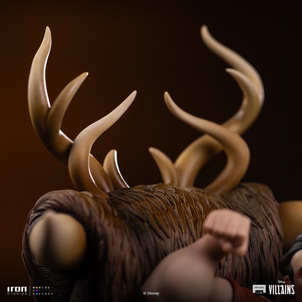GASTON - DISNEY'S VILLAINS - ART SCALE 1/10 - IRON STUDIOS - Imagen 11