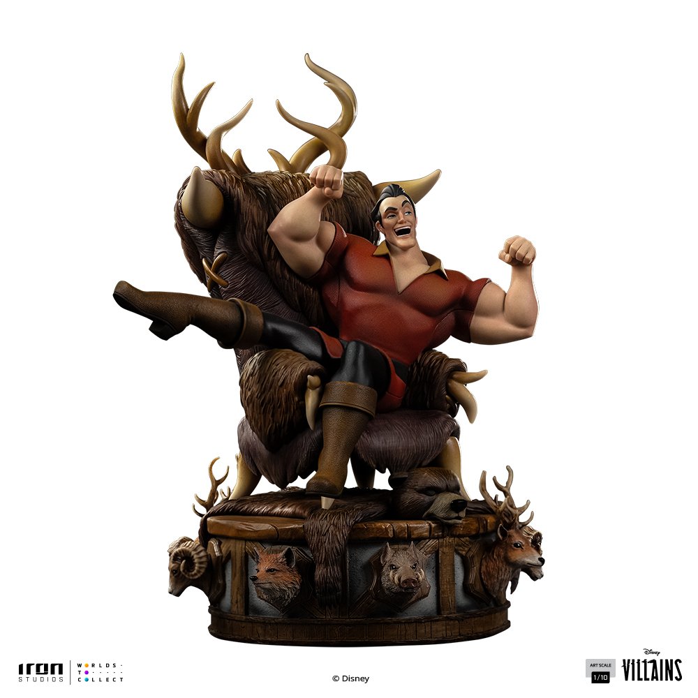 GASTON - DISNEY'S VILLAINS - ART SCALE 1/10 - IRON STUDIOS - Imagen 3