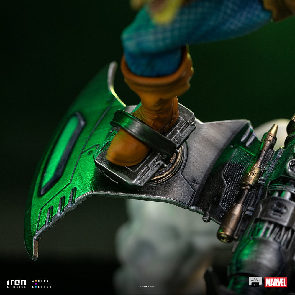 HOBGOBLIN - SPIDER-MAN VS VILLAINS - MARVEL COMICS - ART SCALE 1/10 - IRON STUDIOS - Imagen 5