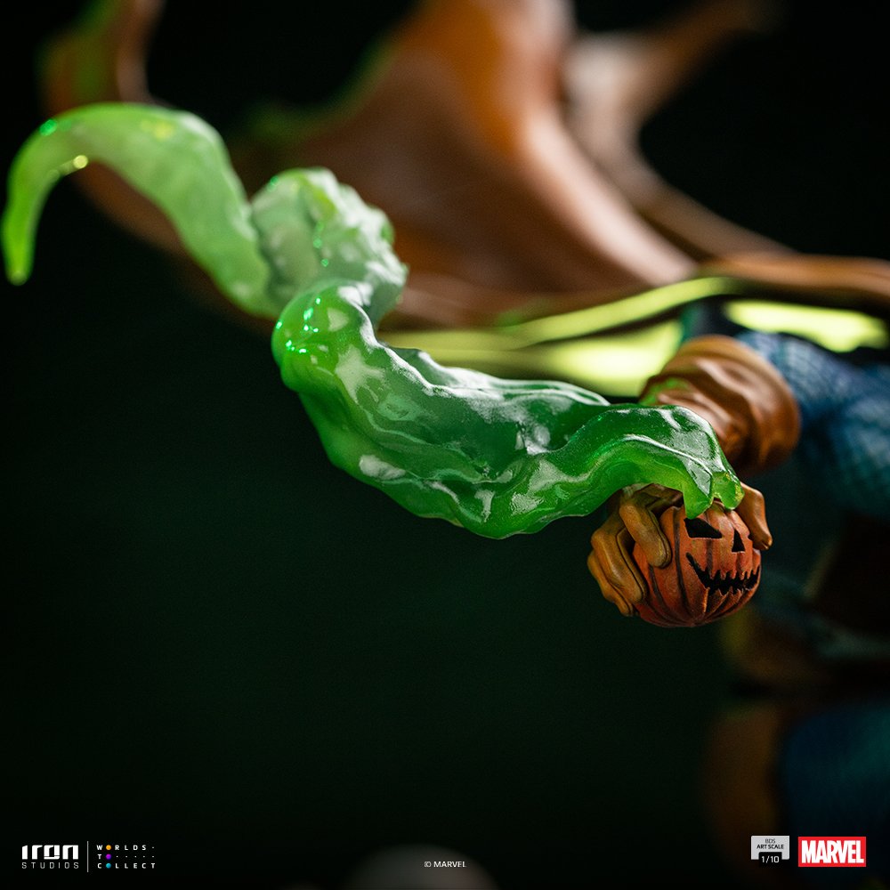 HOBGOBLIN - SPIDER-MAN VS VILLAINS - MARVEL COMICS - ART SCALE 1/10 - IRON STUDIOS - Imagen 7