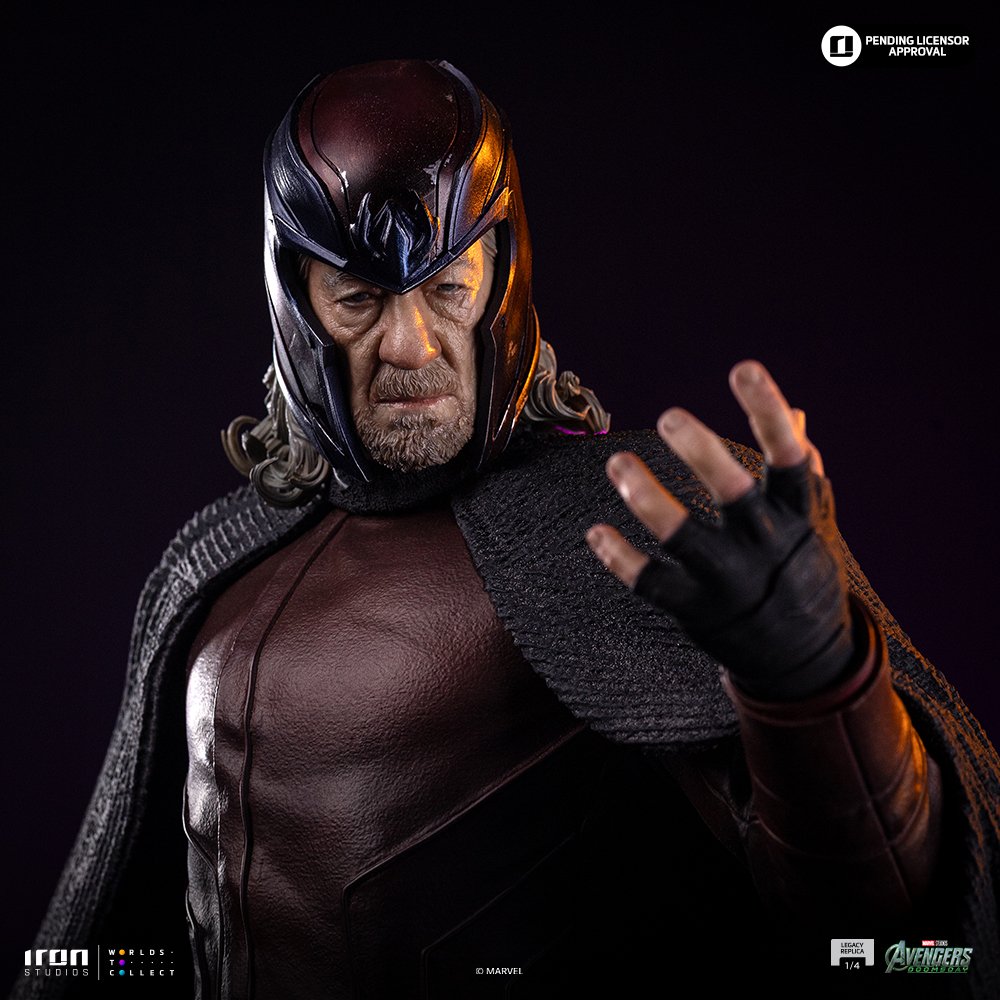 MAGNETO - AVENGERS: DOOMSDAY - LEGACY REPLICA 1/4 - IRON STUDIOS - Imagen 5