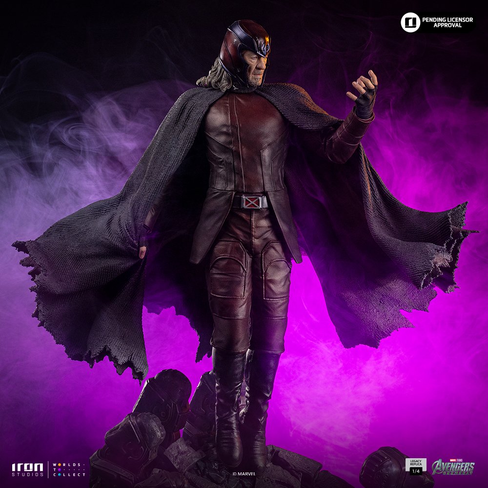 MAGNETO - AVENGERS: DOOMSDAY - LEGACY REPLICA 1/4 - IRON STUDIOS - Imagen 13