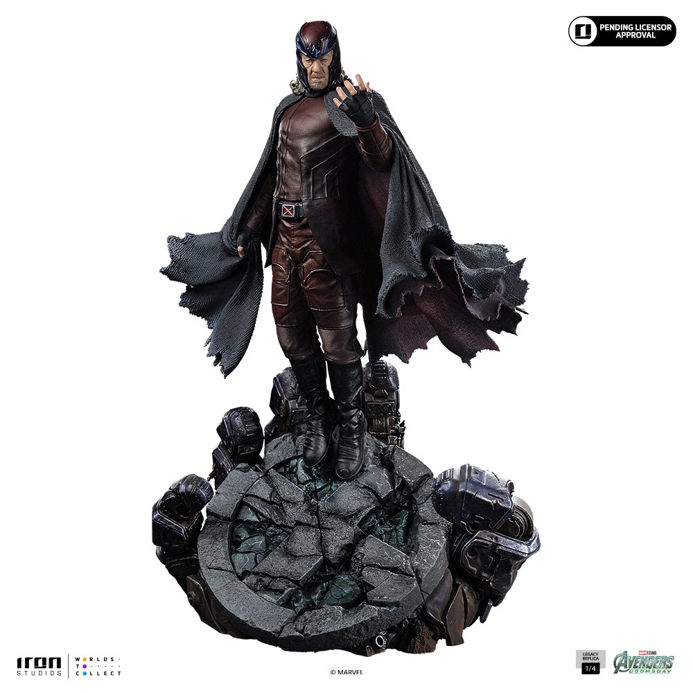 MAGNETO - AVENGERS: DOOMSDAY - LEGACY REPLICA 1/4 - IRON STUDIOS