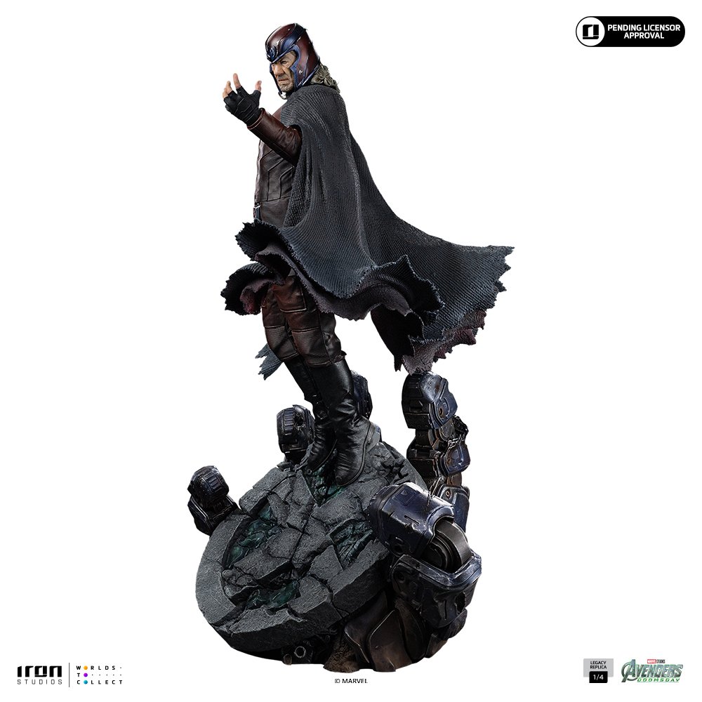 MAGNETO - AVENGERS: DOOMSDAY - LEGACY REPLICA 1/4 - IRON STUDIOS - Imagen 2