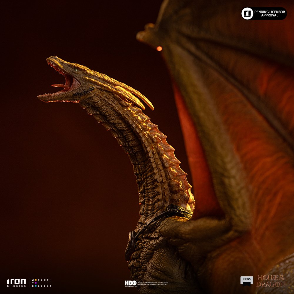 SYRAX - HOUSE OF THE DRAGON - ICONS - IRON STUDIOS - Imagen 7
