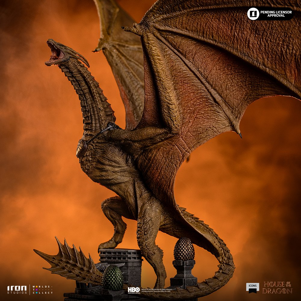 SYRAX - HOUSE OF THE DRAGON - ICONS - IRON STUDIOS - Imagen 13